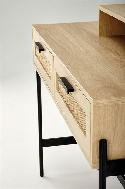 Konzolový stolík Caren (čierna)