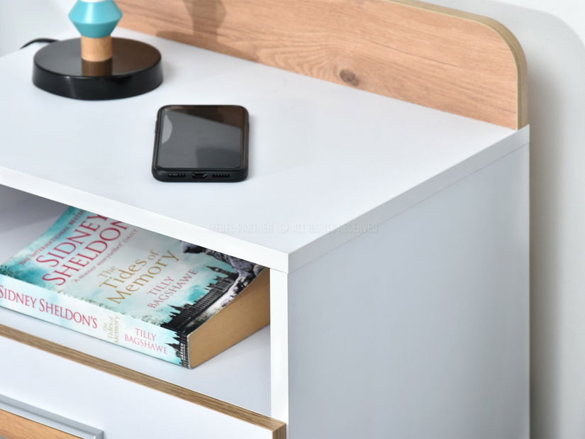 Noptieră Congresual C12 (alb)