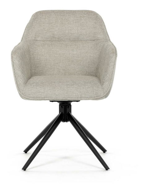 Jedálenská stolička Heroico (krémová)