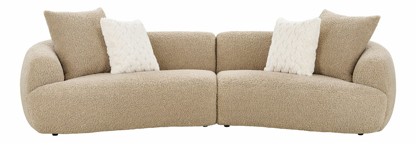 Canapea Delfina (maro deschis)