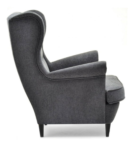 Kreslo ušiak Margis (grafitová)