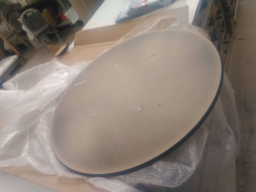 Masă rotundă FI 100 Destes (Negru) *resigilat