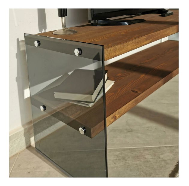 Set za dnevni boravak Vamebo 4 (orah + siva)