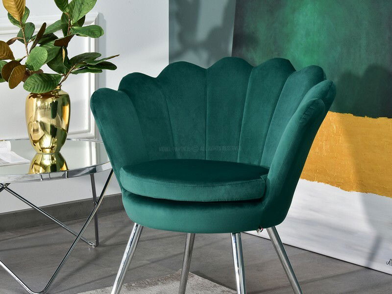 Fotoliu Lasair (verde + auriu)