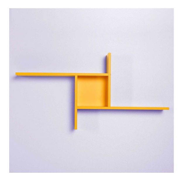 Zidna polica Rafadella (žuta)