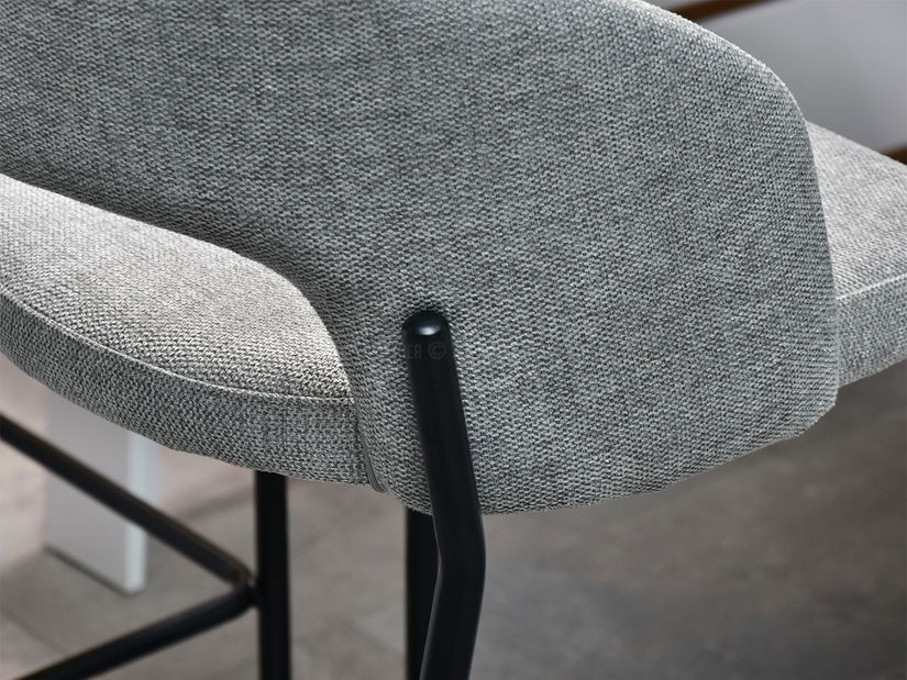 Szék Gustav (szürke + fekete)