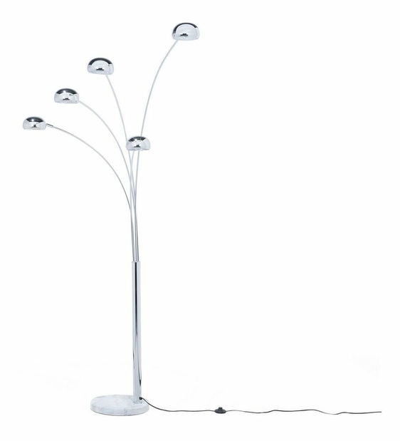 Stojanové svietidlo Fiditi (strieborná)