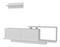 Mobilier living Atos (alb)