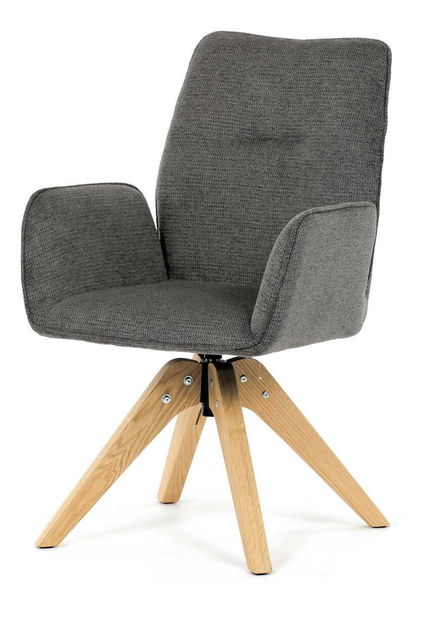 Blagovaonska stolica Desnudar (tamnosiva)