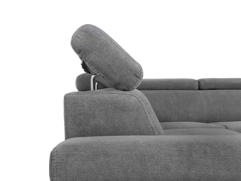 Rohová sedačka BRW Loft RECBK.2F (svetlosivá) (L)