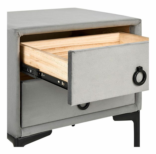 Noptieră SANAZA (gri)