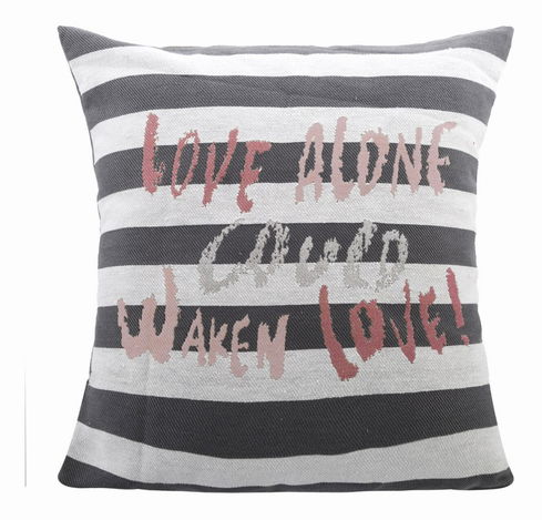 Dekoratív párna 40X40 cm Satu (metál + piros) (1 db.)