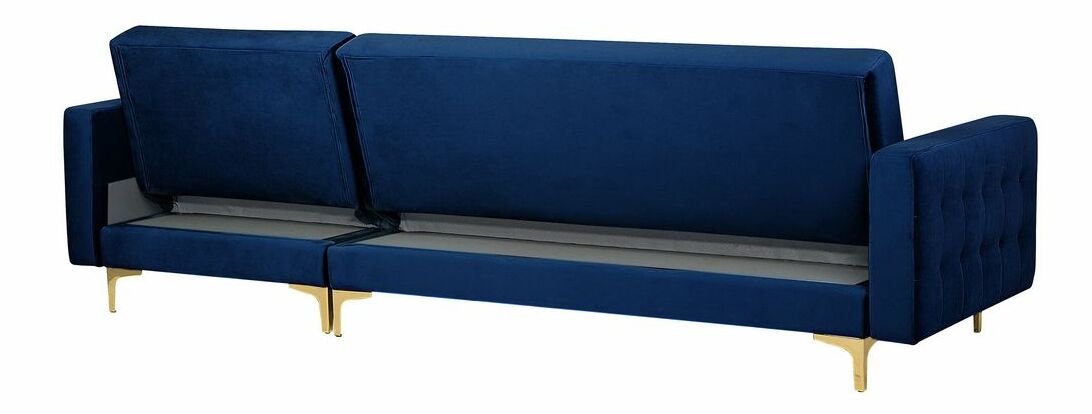 Rohová sedačka Aberlady 4 (námornícka modrá) (P)