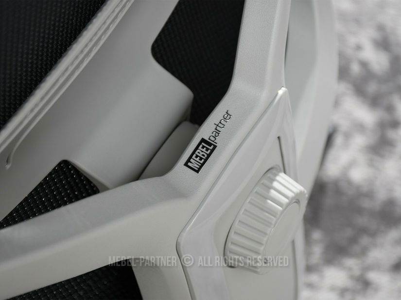 Fotoliu de birou Largindo (negru + gri)