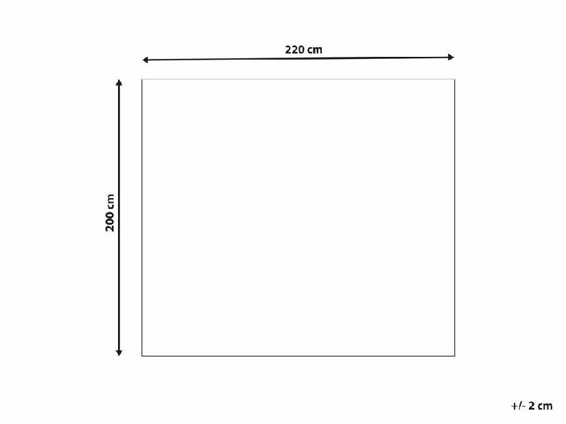 Deka 200 x 220 cm Breeze (modrá)