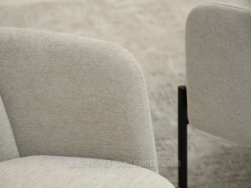 Scaun sufragerie Oficina (bej + negru)