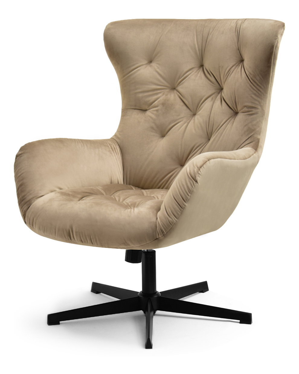 Fotel Aaron (bézs + fekete)