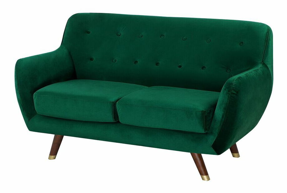 Pohovka dvojsedačka Bodmin (smaragdová)
