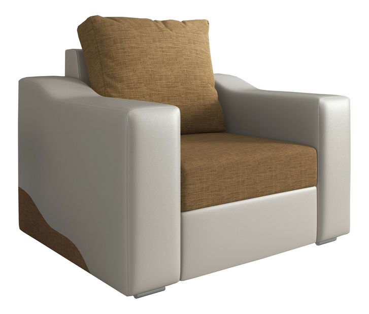 Kreslo Wisteria (béžová + biela)