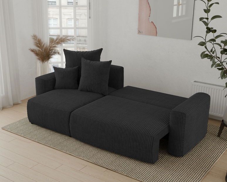 Colțar Denia (S) (negru)