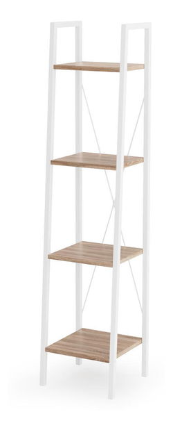 Regál Neda (fehér + szonoma tölgy)