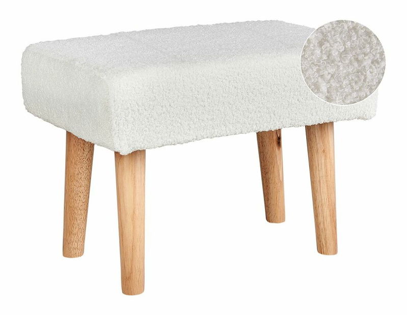 Taburetka Tejat (biela) 