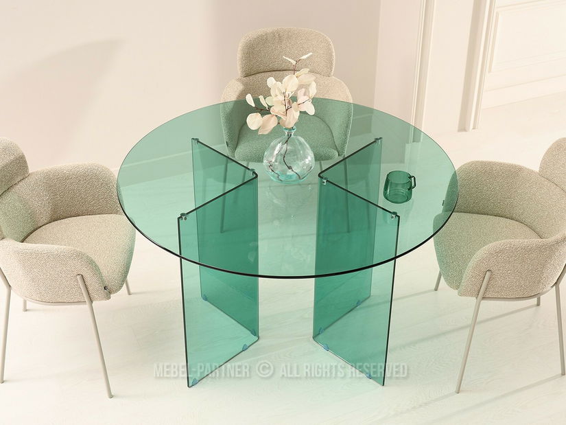 Masă sufragerie Abunda (verde)