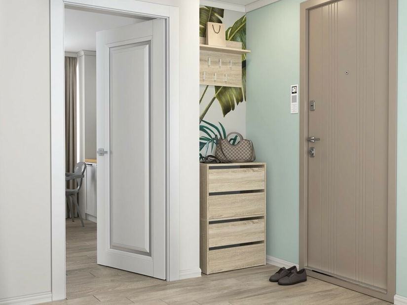 Botník (skrinka na topánky) Metido 2 (dub sonoma)