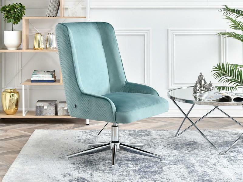 Fotoliu Bilibo (turcoaz + negru)