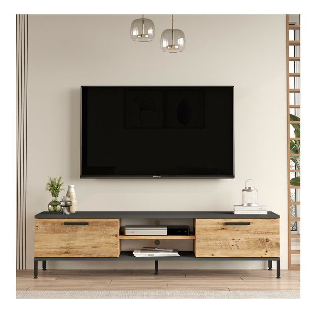 Set za dnevni boravak Ria 1 (atlantski bor + antracit)