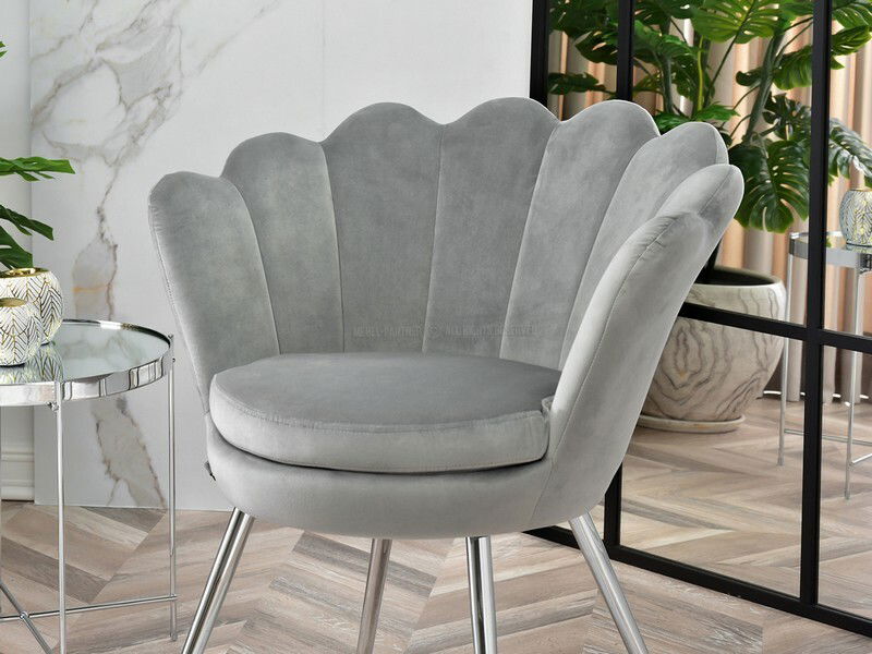 Kreslo Lasair (sivá + čierna)