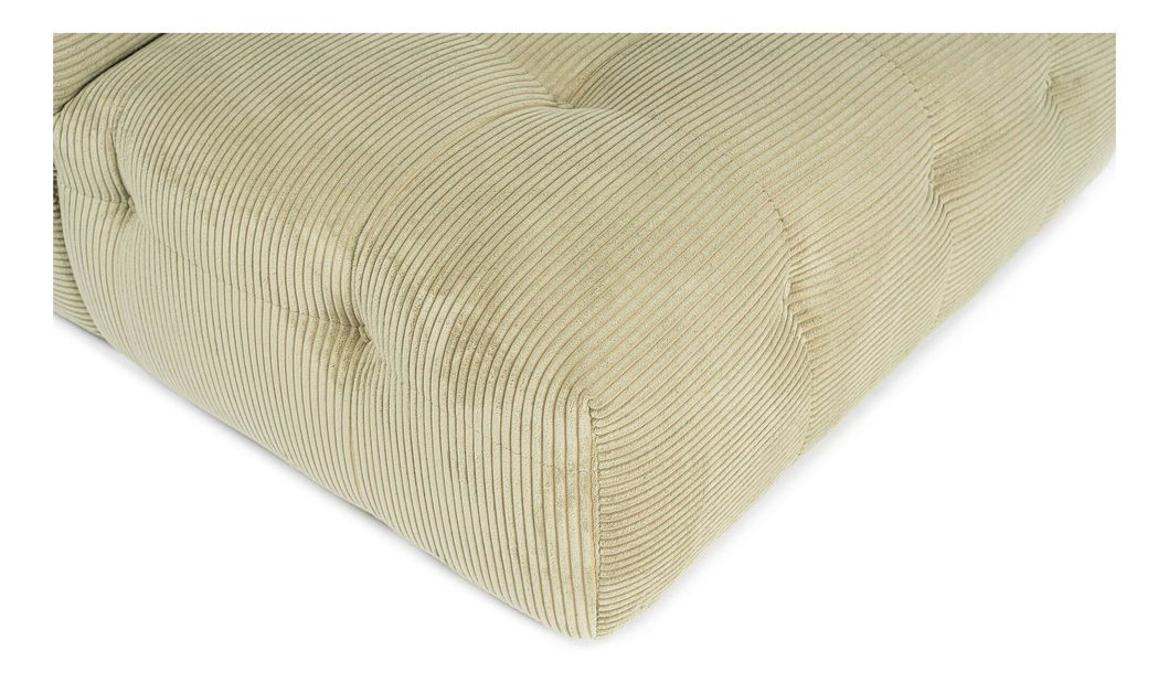 Rohová sedačka Cadellona (L) (zelená)