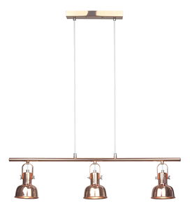 Viseća lampa Avril 4 (zlatno ružičasta)