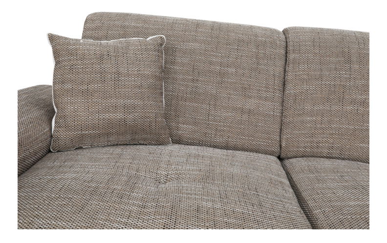 Sarokkanapé Pedro (barna + fehér) (B)