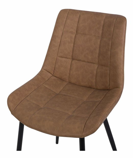 Set 2ks. jedálenských stoličiek Morose (zlatohnedá)