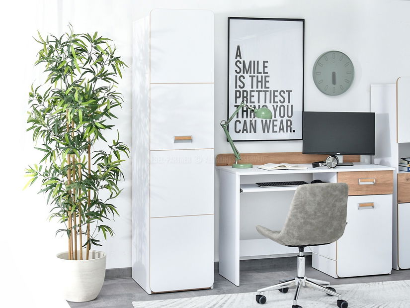 Mobilier cameră studenți Clerigo 07 (alb)