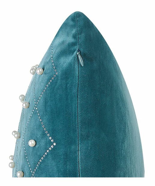 Set 2 buc perne decorative 45 x 45 cm Yawza (albastru)