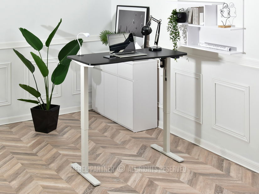 Masă PC Wilhelm (negru + alb)