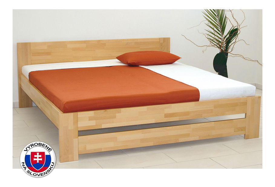Manželská posteľ 180 cm Ina (masív)