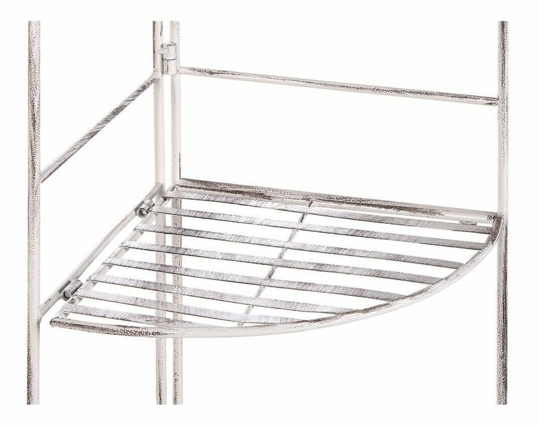 Záhradný regál BANULA (biela)