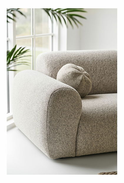 Rohová sedacia súprava (P) Cinria 1 (kamenná)