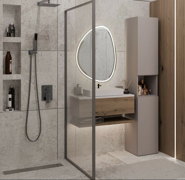 Dulap de baie Neltossa 13 (maro deschis)