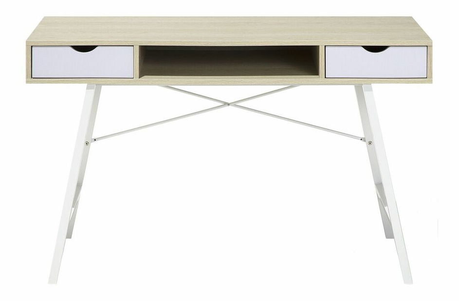 Irodabútor szett Jenza (fehér + világos fa)