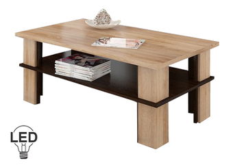 Stolić za kavu Fernhill 2 (sonoma svijetla + tamna)  