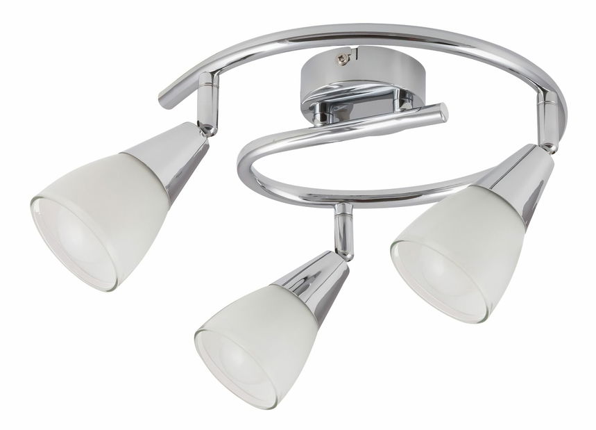 Bodové svietidlo Nicolette 6769 (chrómová + biela)