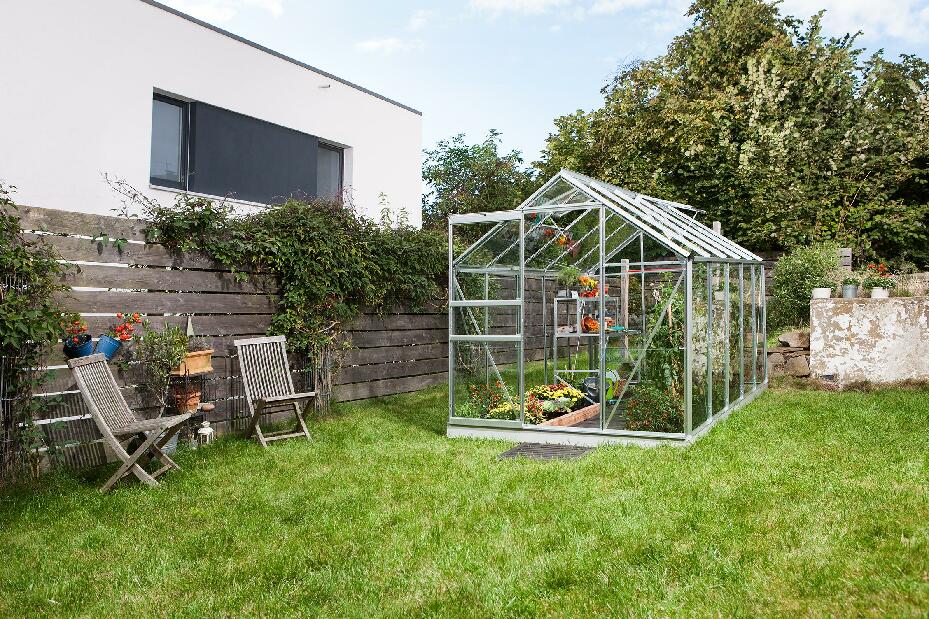 Stil clasic Greenhouse Venus 6200 (sticlă + aluminiu anodizat)