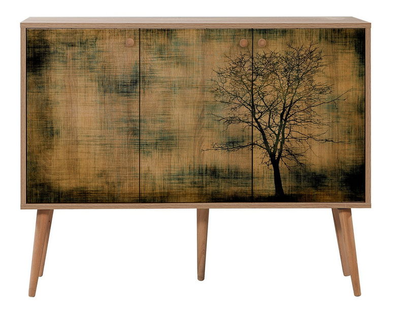 Ormarić Meghan (hrast sonoma)