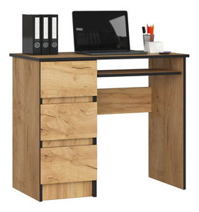 PC stolík Benicio  (dub craft) (L)