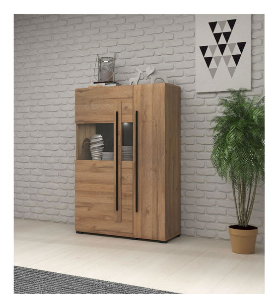 Vitrină Tashia 42 (Stejar grandson)