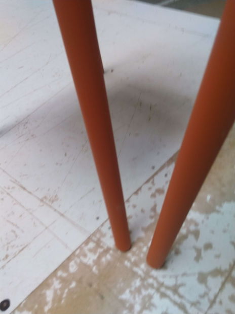 Jedálenská stolička Recibir (oranžová) *bazár